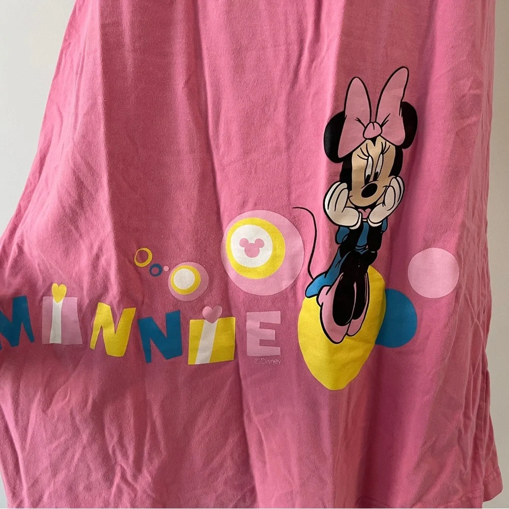 Women’s vintage pink Disney Minnie Mouse sleep shirt night gown dress - Picture 3 of 8